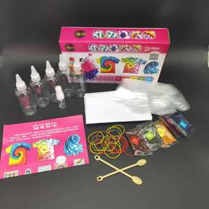 SHJ <span class=keywords><strong>Kit</strong></span> pewarna dasi untuk anak-anak & orang dewasa dengan botol pewarna Tye besar 12 warna & bubuk pewarna dasi Model tidak beracun SHJ02107 - Product Image 3