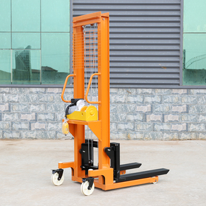 Carretilla elevadora apilable eléctrica de tipo ambulante Apilador semi eléctrico Apilador de palés - Product Image 3