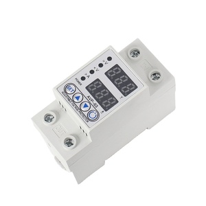 Adjustable 63 Volt AC <strong>Voltage</strong> Protector Stabilizers Single Phase LED Display 50Hz Frequency Protective Current for Devices - Product Image 2