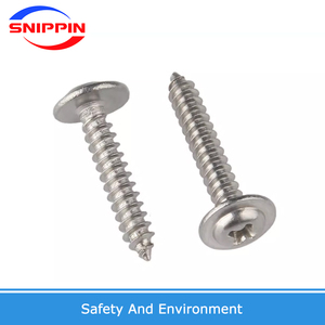 <strong>M1</strong>.4 <strong>M1</strong>.<strong>7</strong> M2 M2.2 M2.6-M6.3 Cross Recessed Round Head Self-Tapping <strong>Screw</strong> With Collar Pan Head <strong>Screws</strong> 304 Stainless Steel DIN968 - Product Image 5