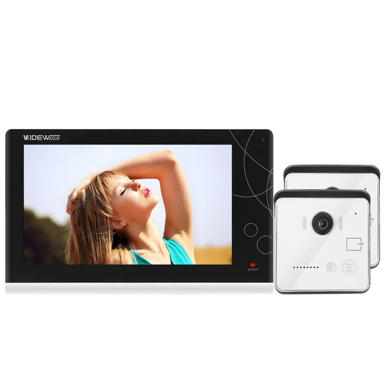 VIDEW Apartment Video Door Phone With Wifi Doorbell Camera Intercom System-RJ45 Wiring And Ic Card Access Control App Tuya