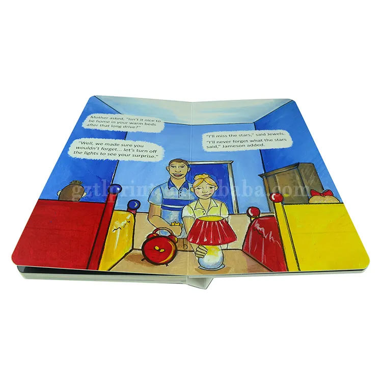 Children's cardboard book printing cheap price adult comic book printing in china