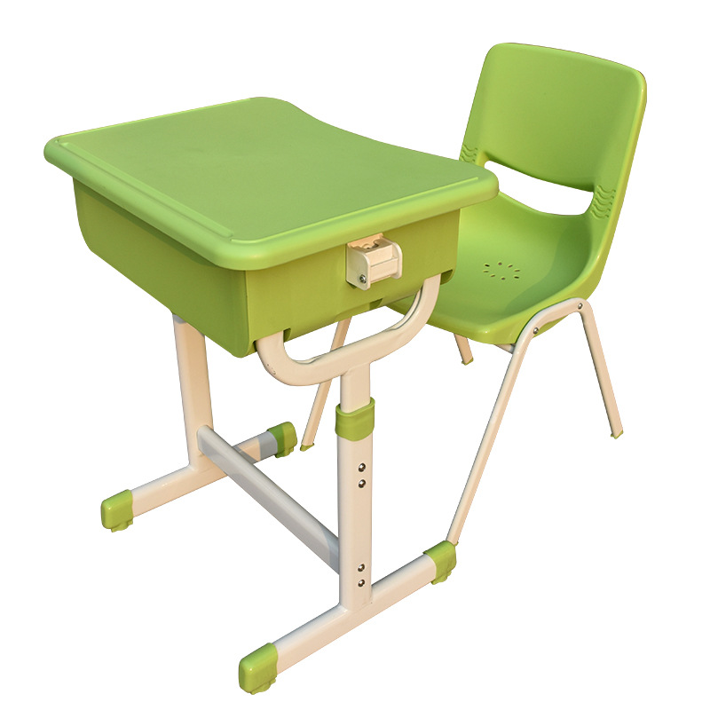 Complete set of school desks and chairs
