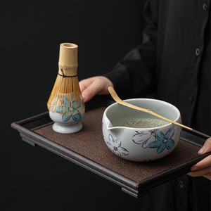 Customized Package Logo New Pattern Ceremonial Ceramic Matcha Chawan Tools - Product Image 1