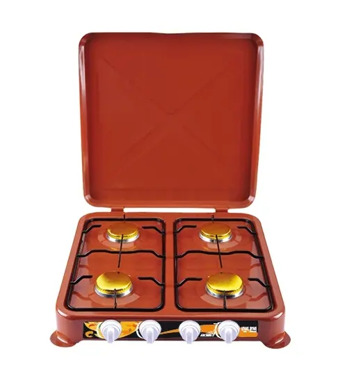 high quality low price europe gas cooker enameled cooktop gas stove 4 burners Portable Gas Stove