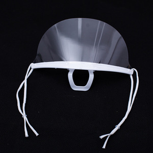 Transparent Anti-fog Plastic Face <strong>Masking</strong> <strong>Comfortable</strong> Spittle Shieldsing Tattoo Mouth Cover Kitchen Catering <strong>Masking</strong>