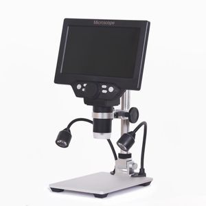 G1200数字显微镜7英寸大彩色屏幕大基液晶显示器12MP 1-1200X连续放大放大镜 - Product Image 2