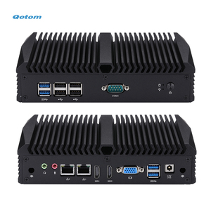 Qotom Fanless Desktop PC Mini Low Power 2 Ethernet <strong>Linux</strong> Ubuntu Barebone Hardware <strong>Software</strong> Industrial <strong>Computer</strong> Mini PC - Product Image 6