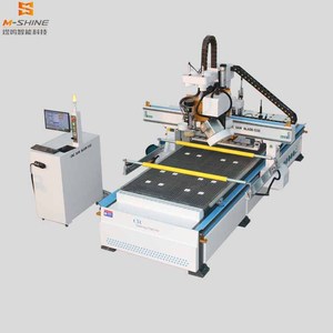 JINAN M-shine novo design 5 eixos com lâmina de serra <span class=keywords><strong>Cnc</strong></span> Router Plástico Acrílico Pvc Wood Carving <span class=keywords><strong>Milling</strong></span> Máquina De Gravura