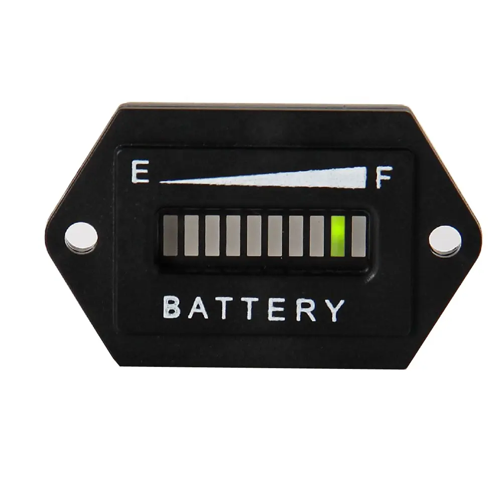 LED indicador de batería 12V 24V 36V 48V 72V plomo ácido batería de almacenamiento electricidad inalámbrica metro