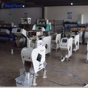 Kaffeebohnen sortierer Cashew korn Reis Optische CCD Farb sortiermaschine Kunststoff flaschen becher Farb sortiermaschine