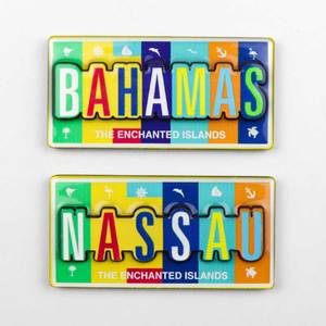Sản xuất tùy chỉnh thiết kế <span class=keywords><strong>bahamas</strong></span> bãi biển du lịch lưu niệm 3D gỗ MDF tủ lạnh nam châm thủ công mỹ nghệ - Product Image 2