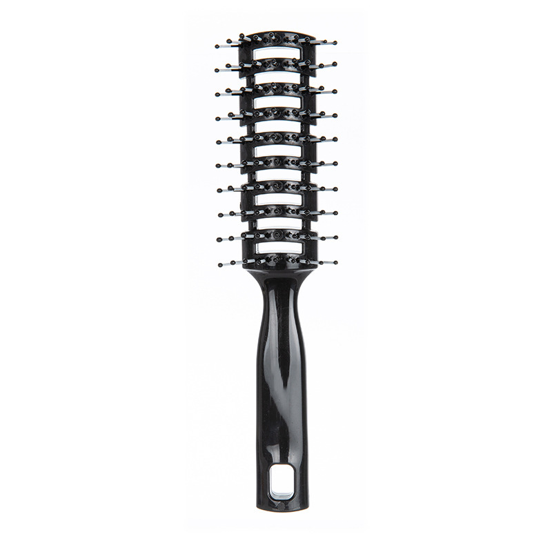 Black comb, black teeth