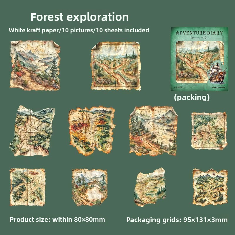 D Forest Exploration Chart