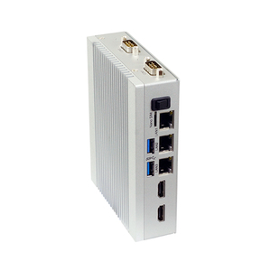 DINレールコンパクトファンレスBOXPC組み込みコンピューター、Elkhart Lake ATOM X6413E/J6412プロセッサーBOX PC 3x 2.5GBE I225 - Product Image 2