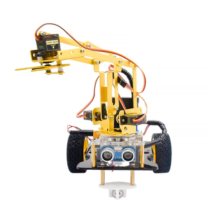 Werkseitige Lieferung Keyes tudio 4DOF Mechanischer Roboterarm Auto Kit Lern roboter Spielzeug Stiel Roboter Kit für <span class=keywords><strong>Arduino</strong></span>