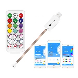 SP620E DC5V USB-LED-Controller IR-Fernbedienung Mini Für WS2812B usw. Pixel Strip Light