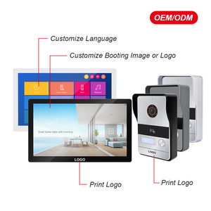 Sistema de intercomunicación de entrada de video WiFi inalámbrico inteligente tuya de 10 pulgadas 1080p - Product Image 6