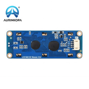 LCD1602 Módulo I2C Color azul 32 caracteres LCD 3,3 V/5V Chip de controlador LCD AiP31068 integrado y Chip de controlador de retroiluminación SN3193 - Product Image 4