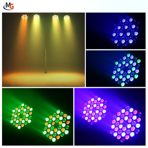 36pcs <strong>DMX</strong> Control RGB Disco DJ Party Light 72W Plastic 36 LED Par Stage Lighting LED Par Light <strong>With</strong> Remote <strong>Controller</strong> - Product Image 2