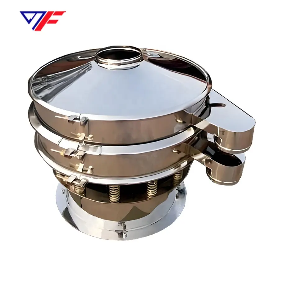 Design Honey Electric Vibrating Sieve Shaker Total 6 Sieves Calssifier Paticle Vibration Screen Altar Sonic 400 600 800 Mm