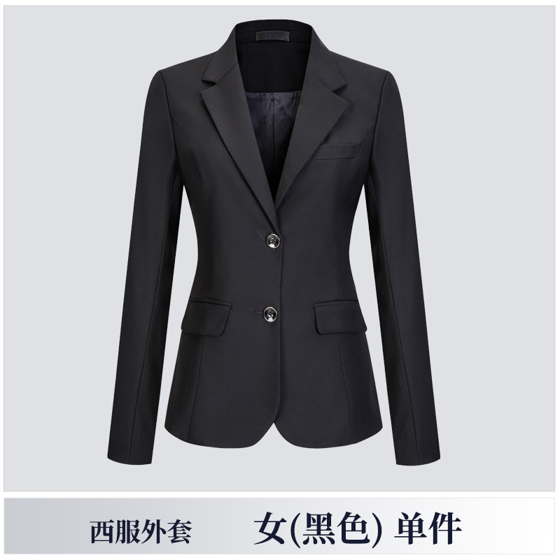 Women's black suit