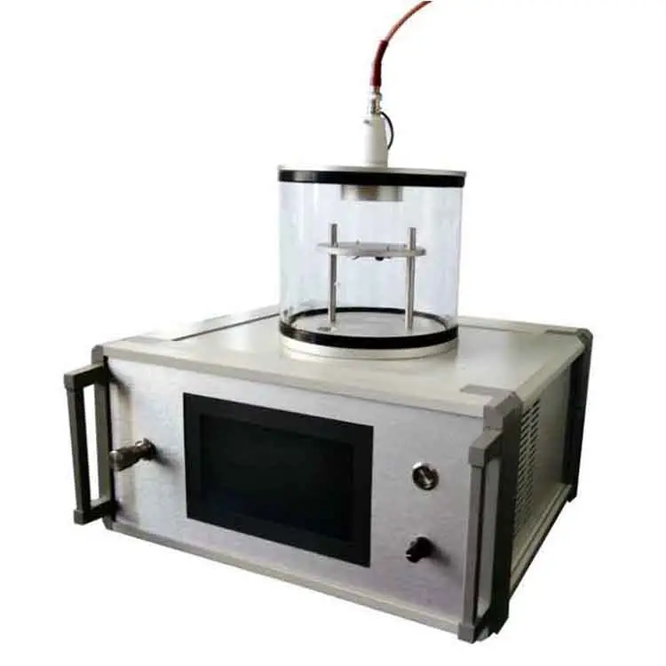 Máquina pequeña de recubrimiento por pulverización de plasma al vacío, pvd, para preparación de muestras