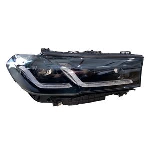 2021-2023 BMW 5 serisi araba parçaları için uygun ön tampon aydınlatma sistemi G38 G30 LED farlar siyah sürüm sağ far - Product Image 1