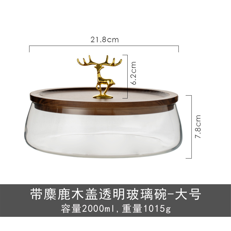transparent grand + cerf
