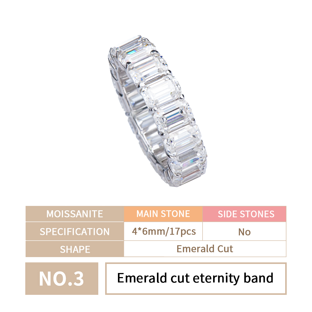 emerald eternity band