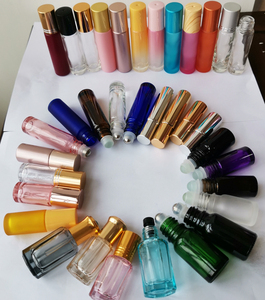 Essential Oil <strong>Perfume</strong> <strong>5ml</strong> 10 ml Clear Blue Amber Glass Roll on Bottles with Roller Glass Ball - Product Image 6