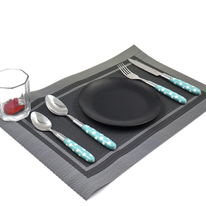 Cutlery Sets Plastic ABS <strong>Handle</strong> 24pcs <strong>Flatware</strong> Sets Tableware Dinnerware of Spoons Plastic <strong>Handle</strong> <strong>Flatware</strong> - Product Image 5