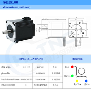 Schrittmotor nema 23 geräuscharmer Schrittmaschinen-Steuer motor Mikros chritt motor für CNC-Maschine