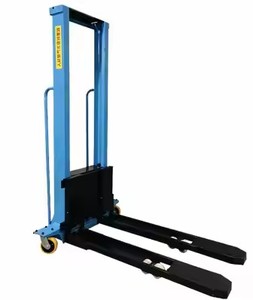 Il carrello elevatore elettrico carica e solleva automaticamente i carichi e scarica e trasporta 1 tonnellata di portatile - Product Image 3