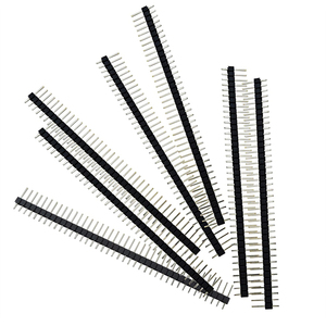 Straight Single Row 2.54mm Male 40 <strong>Pin</strong> <strong>Header</strong> for PCB Board <strong>Arduino</strong> Connector - Product Image 1