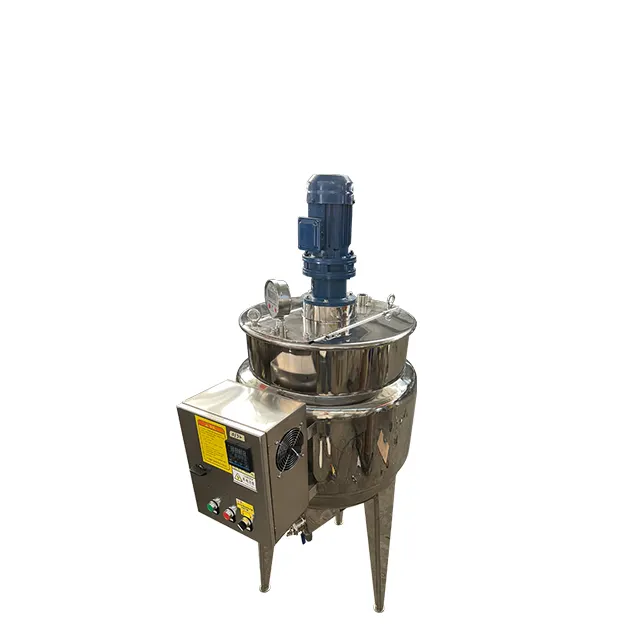Agitateur de vapeur électrique pour l'émulsion, réservoir de mélange de vapeur avec moteur agitateur, 500L 200L 100L, le plus vendu