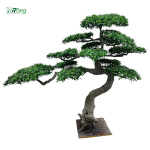 Custom Source Factory Direct Cedar <strong>Tree</strong> Customization Oem&amp;Odm Podocarpus Large Outdoor Indoor Artificial Bonsai Pine <strong>Tree</strong> - Product Image 5