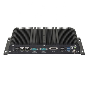 Lüfter loser I5 J4125 J6412 2LAN RS485 RS422 5G Bluetooth Win10 LINUX Desktop-Minicomputer für Industrie - Product Image 2