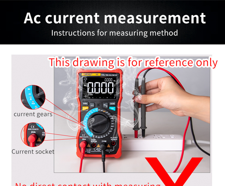ANENG Q10 Pro Digital Multimeter 9999 Professional Tester Multimetro True RMS Analog DIY Transistor NCV Testers Lcr Meter