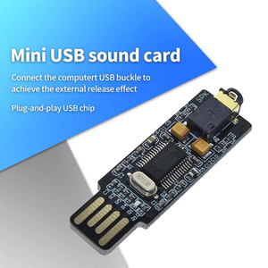 Mini PCM2704 <strong>USB</strong> <strong>Audio</strong> Sound Card DAC Decoder Board Free Drive for PC laptop - Product Image 1