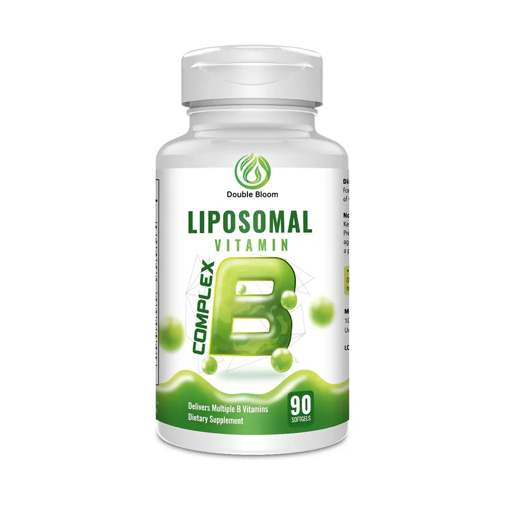 OEM vitamina B complesso Private Label 60 capsule sanitarie liposomiale vitamina B capsule/tempo, 2 volte/giorno 1 pezzo, due volte al giorno
