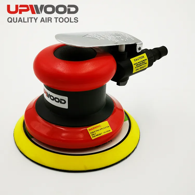 UW-2165 Air Powered Heavy Duty 125 millimetri Ad Alta Velocità Pneumatico Casuale Orbital Sander