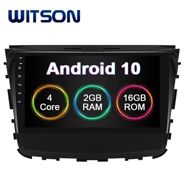 Автомобильный dvd-плеер WITSON на Android 10,0, 2 din, gps для SSANGYONG Rexton 2019, встроенный 2 Гб ОЗУ, 16 Гб флэш-памяти, автомобильный радиоприемник, dvd-плеер