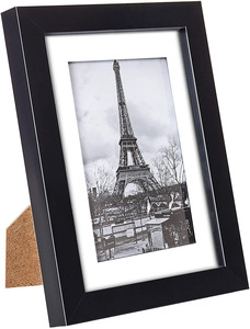PVC fotoğraf çerçevesi 5 adet toptan DIY fotoğraf boyama için ahşap çatkı duvar kombinasyonu özel çerçeveleri asılı ev dekorasyon şeffaf - Product Image 4