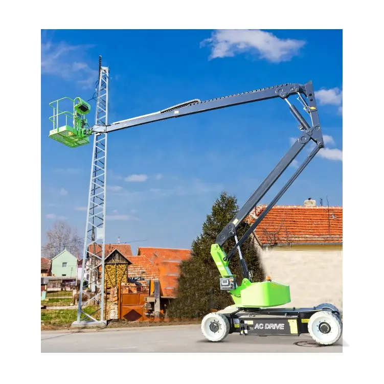 Cherry Picker Boom Lift Hydraulic Self Propelled Articulated Boom Lift Manlift Aerial Lift