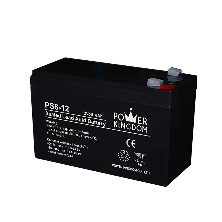 Rechargeable battery 12V 8AH sealed lead acid AGM battery MF 20hr UPS battery CE certificated