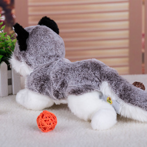 リアルシミュレーションソフトシベリアンハスキーマラミュートぬいぐるみ新世代犬ぬいぐるみ子犬ぬいぐるみ