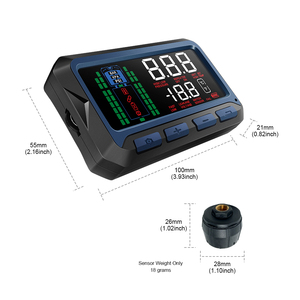 Hệ thống giám sát áp suất lốp <span class=keywords><strong>TPMS</strong></span> 433.92Mhz cho xe tải hạng nặng 12 bánh và xe RV mới về, dành cho lốp xe kéo - Product Image 6