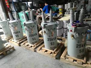 25kva יחיד שלב צעד למעלה/למטה אמורפי מוט רכוב רובוטריקים מחירים