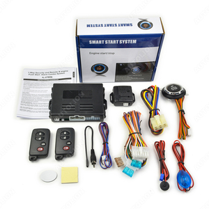 Universal Car Keyless Entry Alarm <strong>Smart</strong> <strong>Push</strong> <strong>Button</strong> Engine <strong>Start</strong> Stop System - Product Image 1